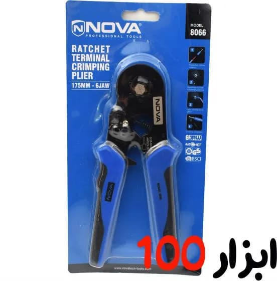 انبر دست نووا (NOVA) 7 اینچ مدل 8004 — تصویر ۸