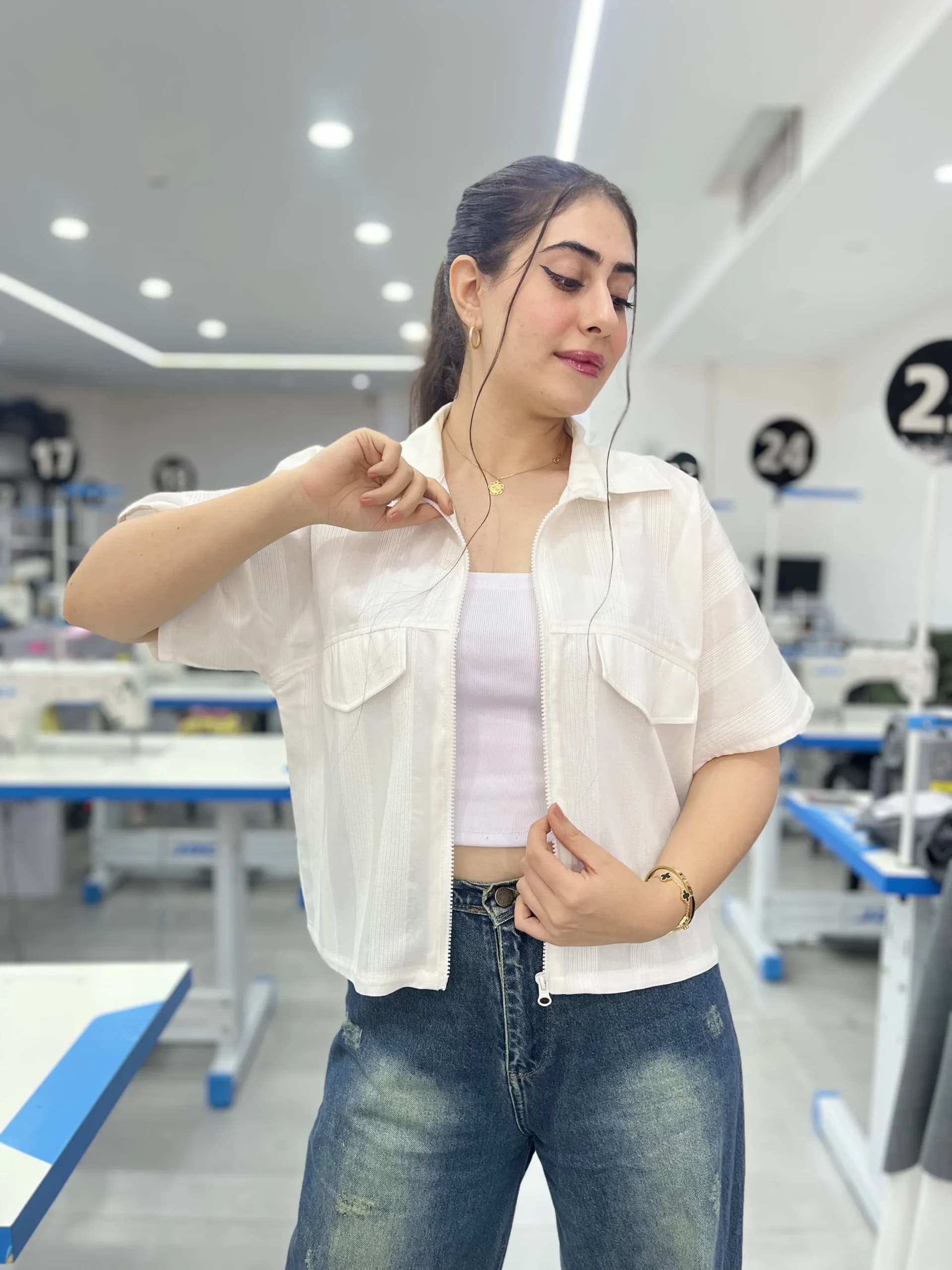 وست زنانه ۲۰۶ | فریسایز با جنس پری سایز 38 تا 44 (اقساط) — تصویر ۷