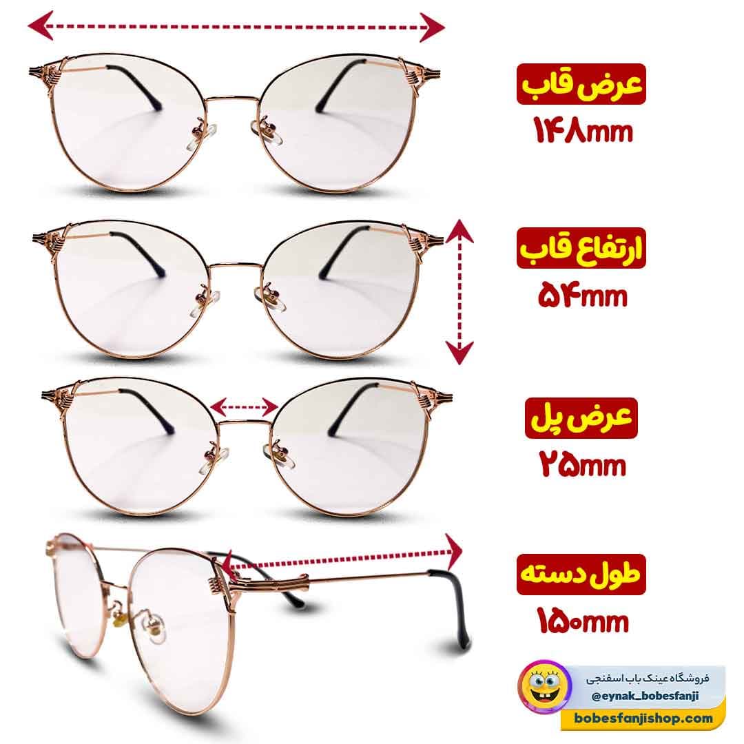عینک طبی نقره ای برند گوچی دخترانه b113 — تصویر ۴