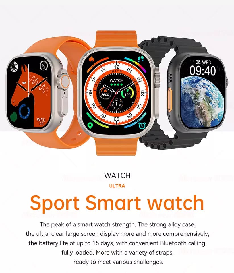ساعت اپل واچ سری8 الترا BW8 apple watch series 8 ultra — تصویر ۷