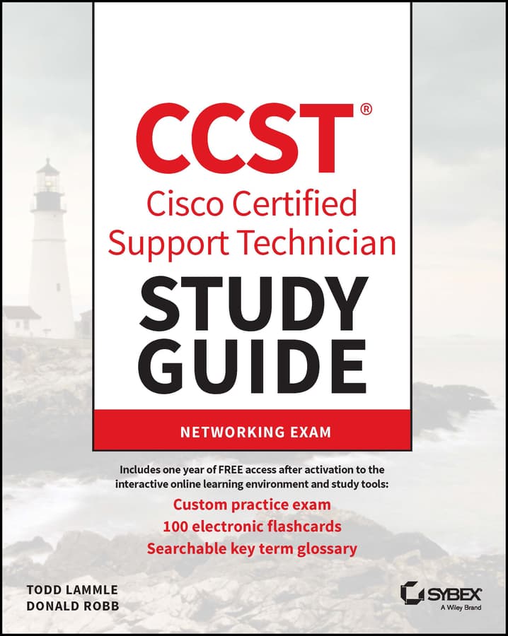 راهنمای آمادگی آزمون CCST تکنسین پشتیبانی دارای گواهینامه سیسکو ۲۰۲۳ <br> CCST Cisco Certified Support Technician Study Guide 2023