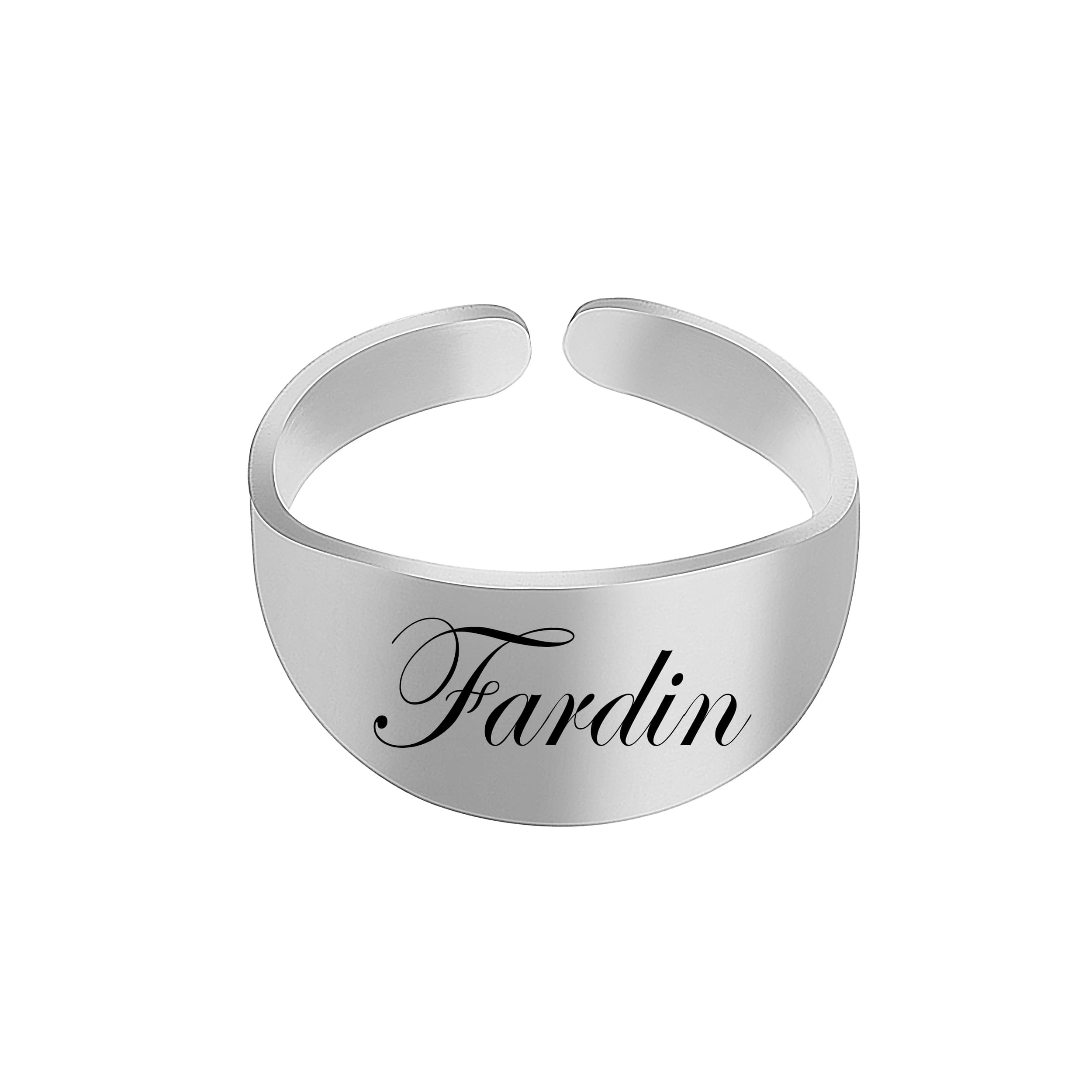 انگشتر مردانه گیوی مدل اسم فردین کد astl 0095