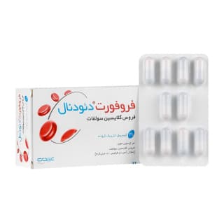 کپسول فروفورت دئودنال عبیدی 30 عدد (ورقی/قوطی) — تصویر ۲
