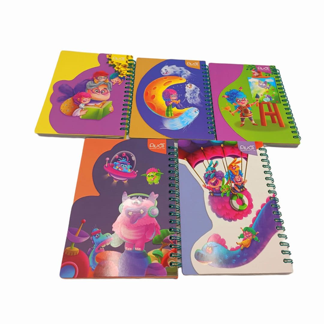 دفترچه یادداشت 11*16 فانتزی 240 — تصویر ۴