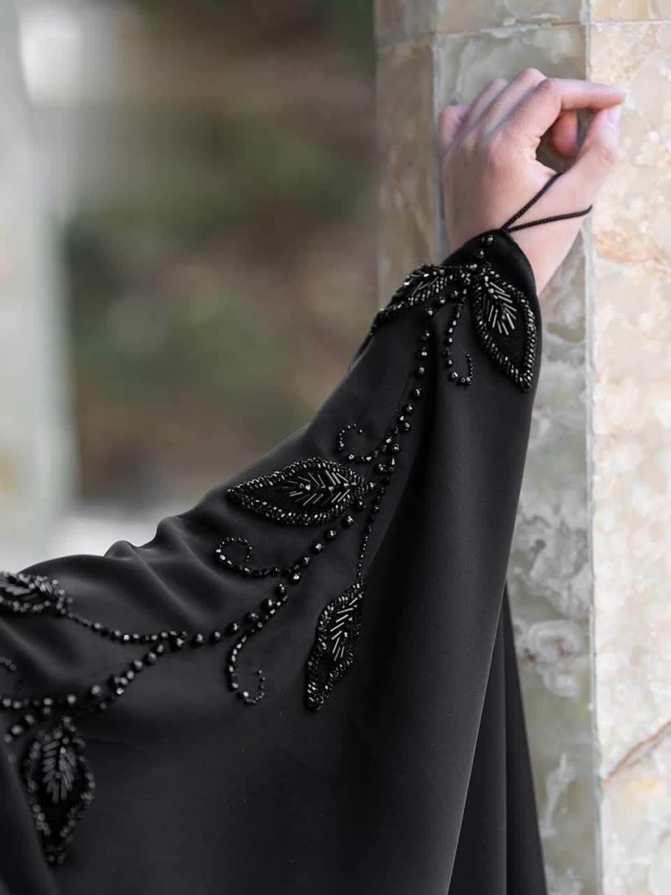 چادرعربی جده جواهردوزی طرح تینا — تصویر ۲