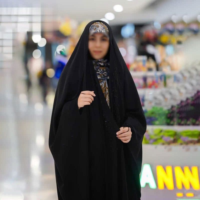 چادرعربی جده جواهردوزی طرح آتنا