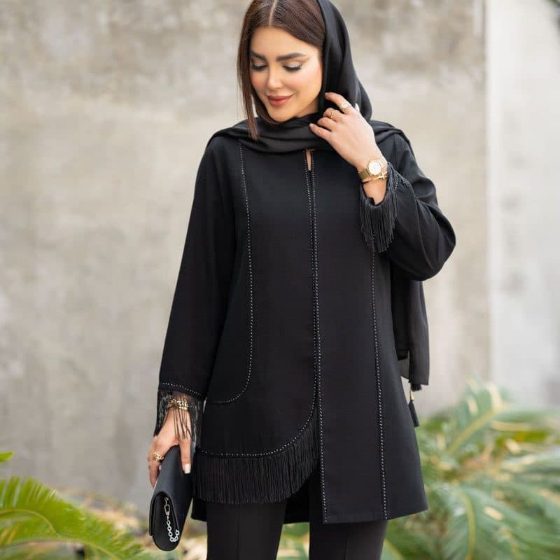 مانتو مجلسی زنانه مدل رهام