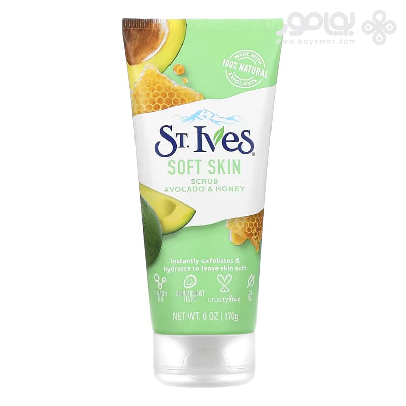اسکراب سنت ایوز مدل SOFT SKIN وزن 170 گرم