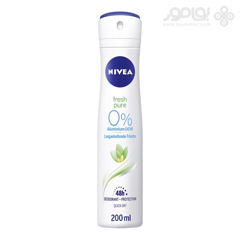 اسپری زنانه نیوا مدل FRESH PURE حجم 200 میل