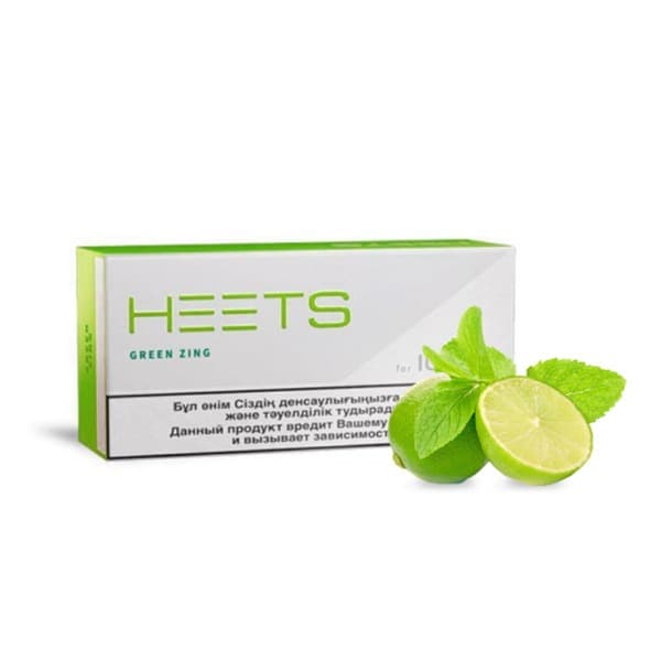 سیگار هیتس قزاق سبز Heets Green Zing