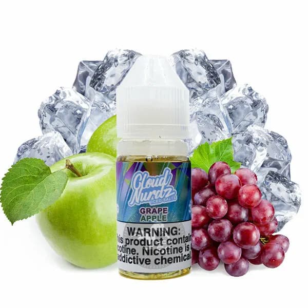 سالت انگور سیب یخ کلود نوردز | CLUOD NURDZ Grape Apple Iced