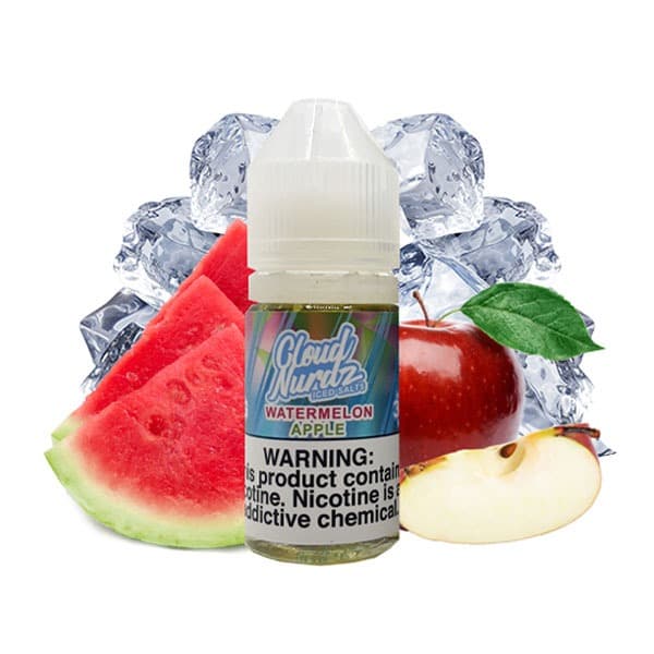 سالت هندوانه سیب یخ کلود نوردز | CLUOD NURDZ Watermelon Apple Iced