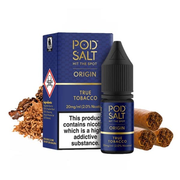 سالت تنباکو خالص پادسالت Pod Salt True Tobacco