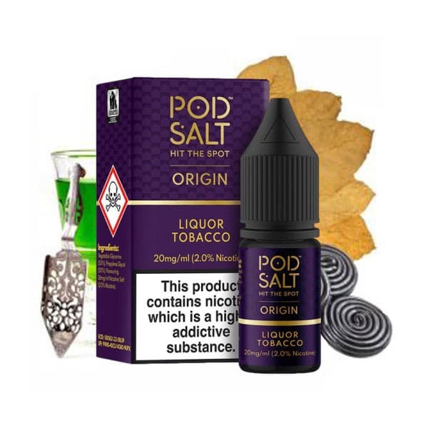 سالت تنباکو لیکور پادسالت Pod Salt Liquor Tobacco