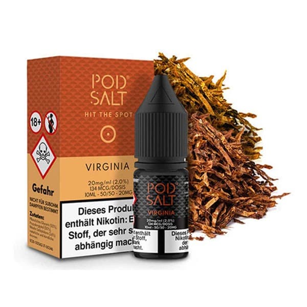 سالت توتون ویرجینیا پاد سالت | Pod Salt Virginia