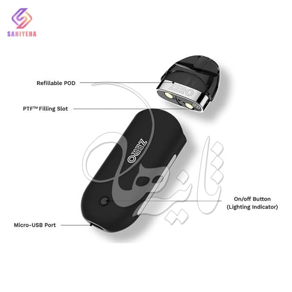 ویپرسو زیرو پاد ویپ سیستم مدل Vaporesso Zero (بدون جعبه) — تصویر ۴