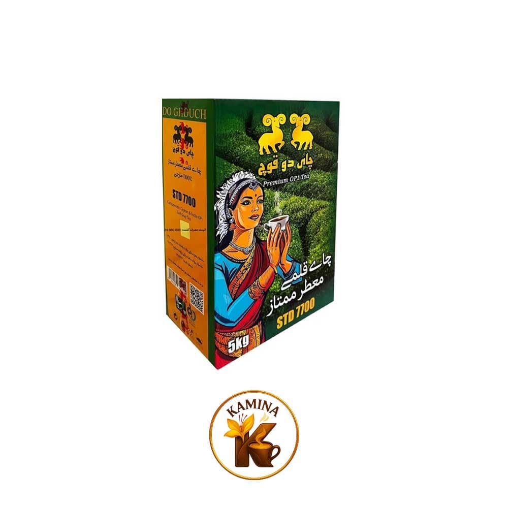 چای‌سیاه معطر ارل‌گری دو‌قوچ 5کیلویی