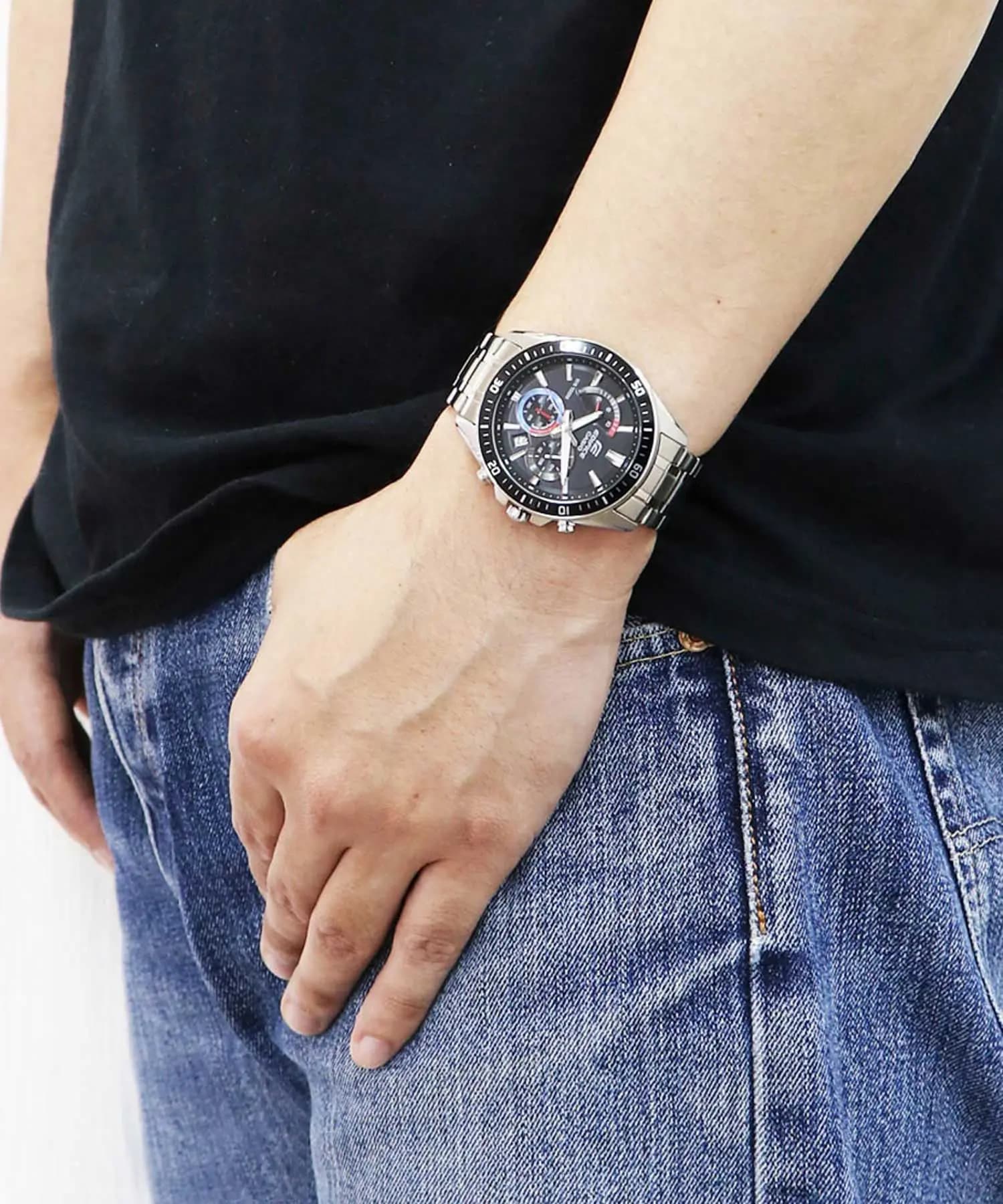 ساعت مردانه آنالوگ ادیفیس کاسیو مدل CASIO-EFR-552D-1A3VUDF — تصویر ۷