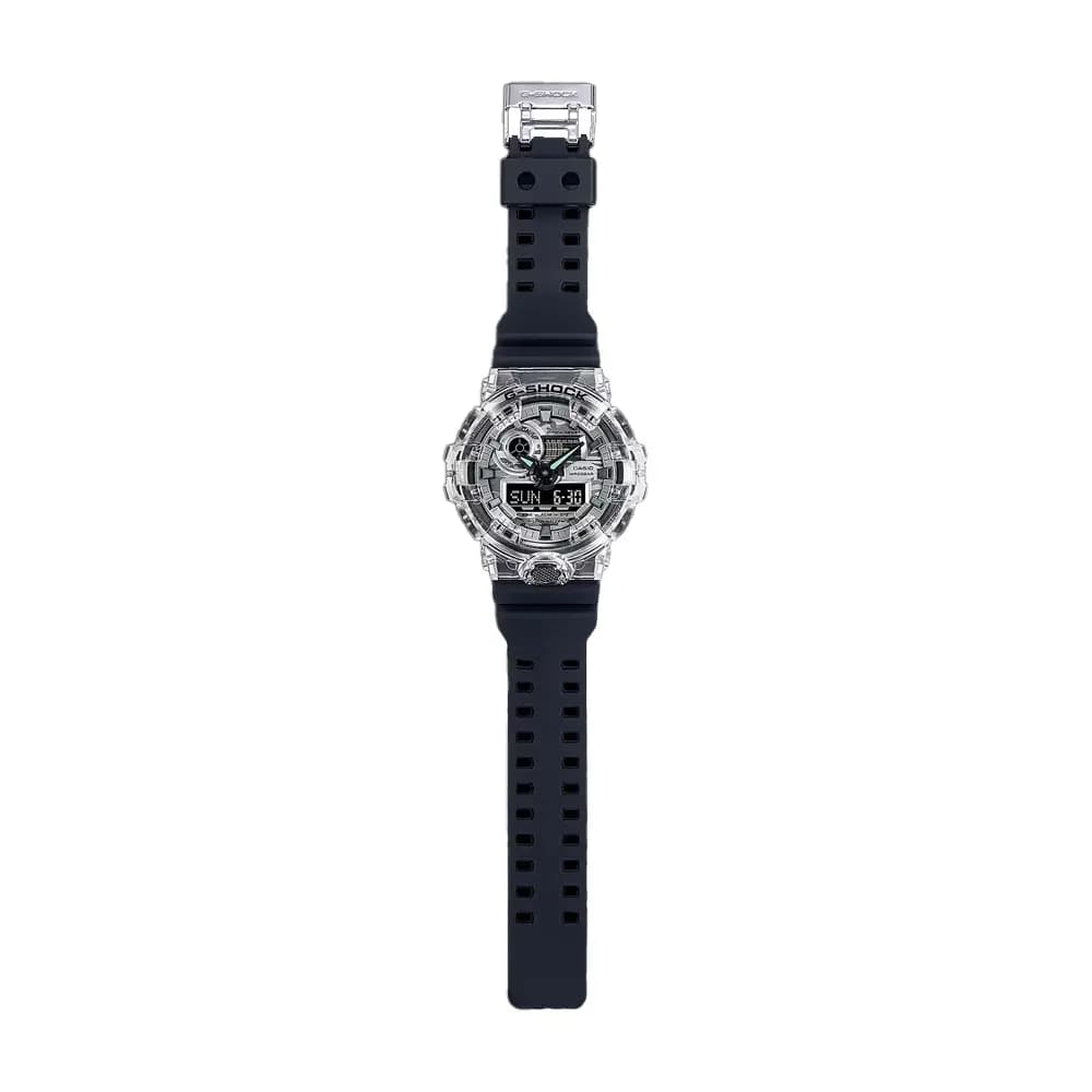 ساعت مردانه آنالوگ دیجیتال جیشاک کاسیو مدل CASIO-GA-700SKC-1A — تصویر ۵