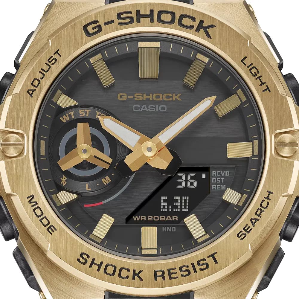 ساعت مردانه دیجیتال جیشاک کاسیو مدل CASIO-GST-B500GD-9A — تصویر ۴