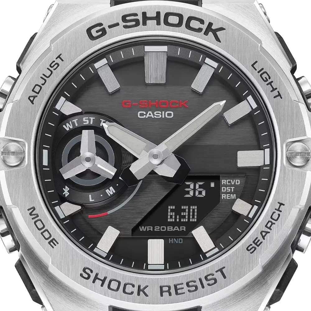 ساعت مردانه دیجیتال جیشاک کاسیو مدل CASIO-GST-B500D-1A — تصویر ۳