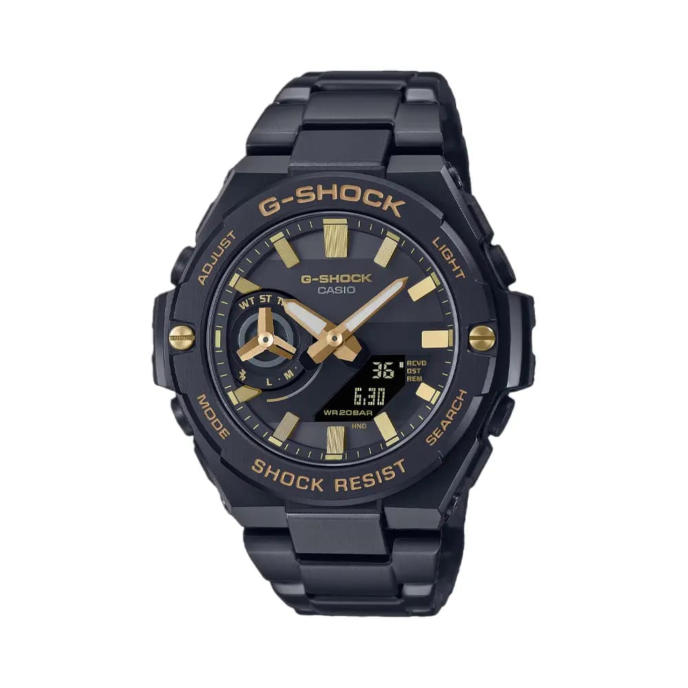 ساعت مردانه آنالوگ دیجیتال جیشاک کاسیو مدل CASIO-GST-B500BD-1A9DR