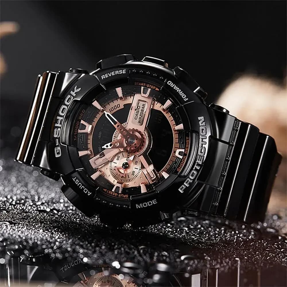 ساعت مردانه آنالوگ دیجیتال جیشاک کاسیو مدل CASIO-GA-110MMC-1A — تصویر ۳