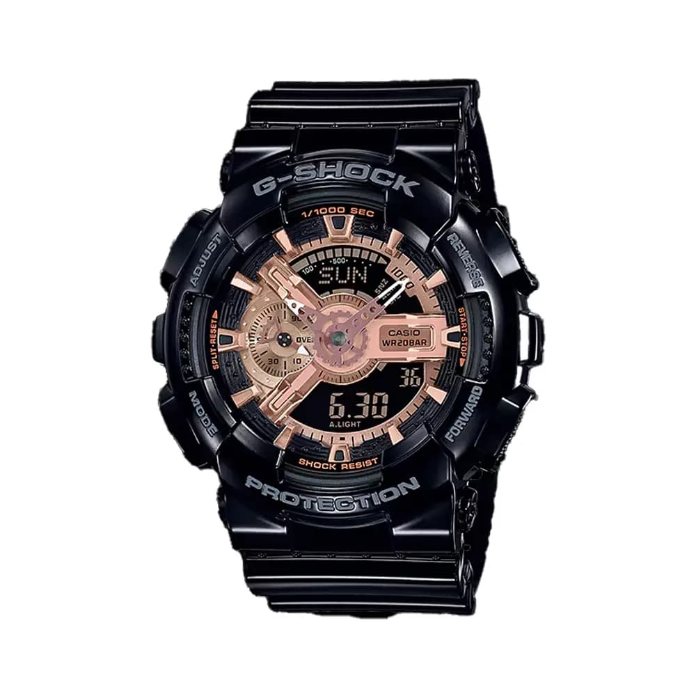 ساعت مردانه آنالوگ دیجیتال جیشاک کاسیو مدل CASIO-GA-110MMC-1A
