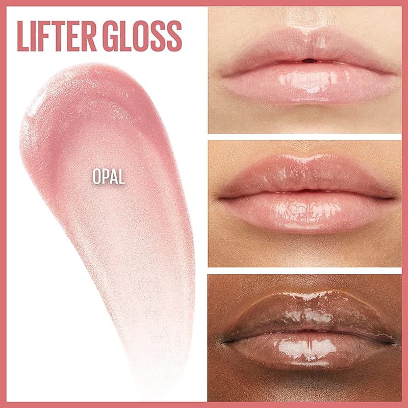 رژ لب مایع میبلین مدل LIFTER GLOSS شماره 012 رنگ OPAL — تصویر ۳