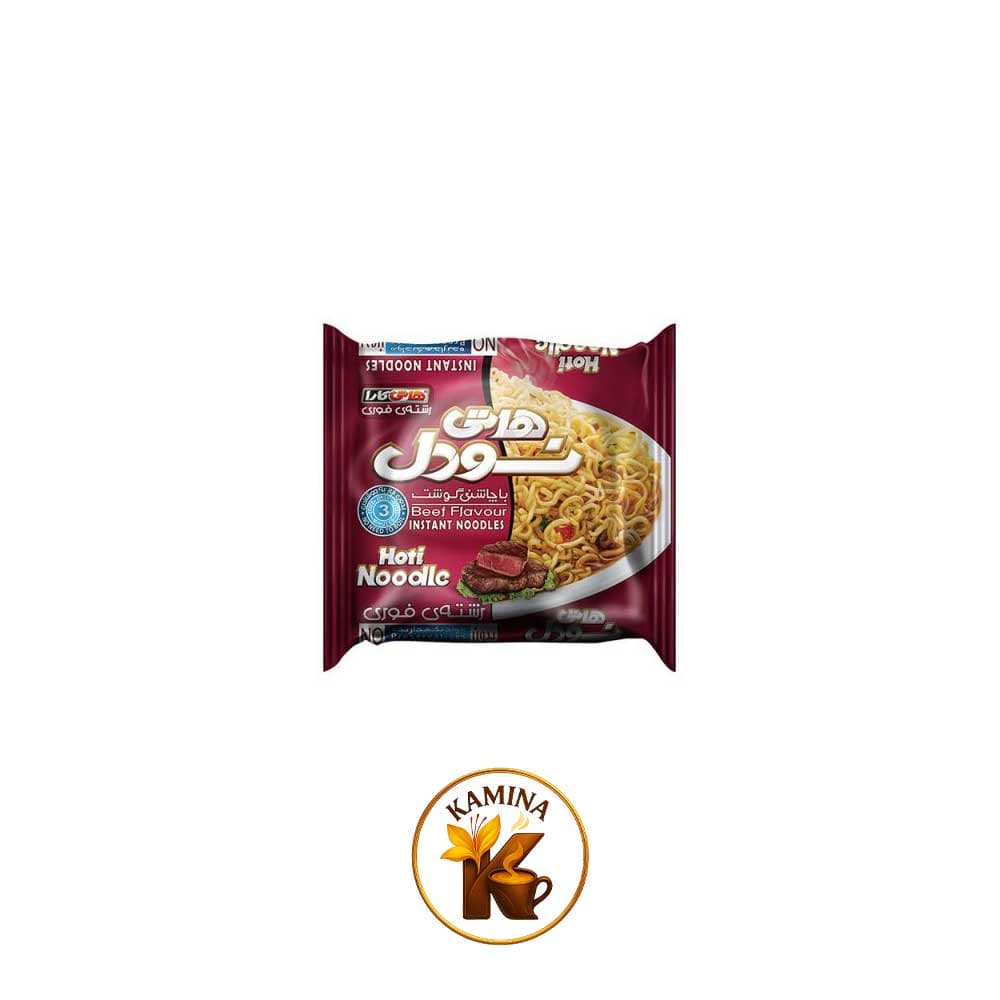 نودل با عصاره گوشت برند هاتی‌کارا