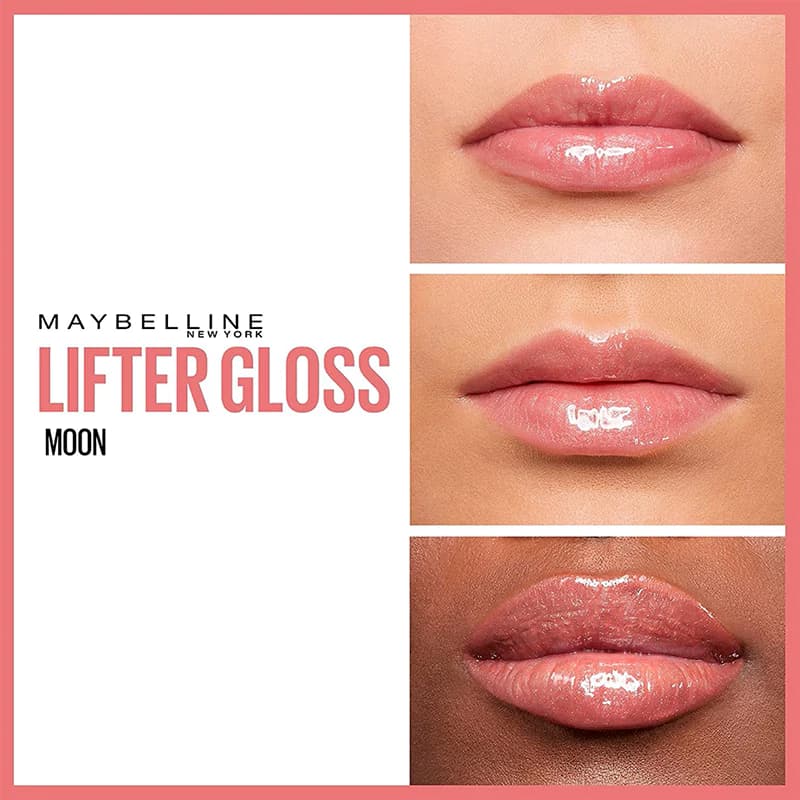 رژ لب مایع میبلین مدل LIFTER GLOSS شماره 003 رنگ MOON — تصویر ۳