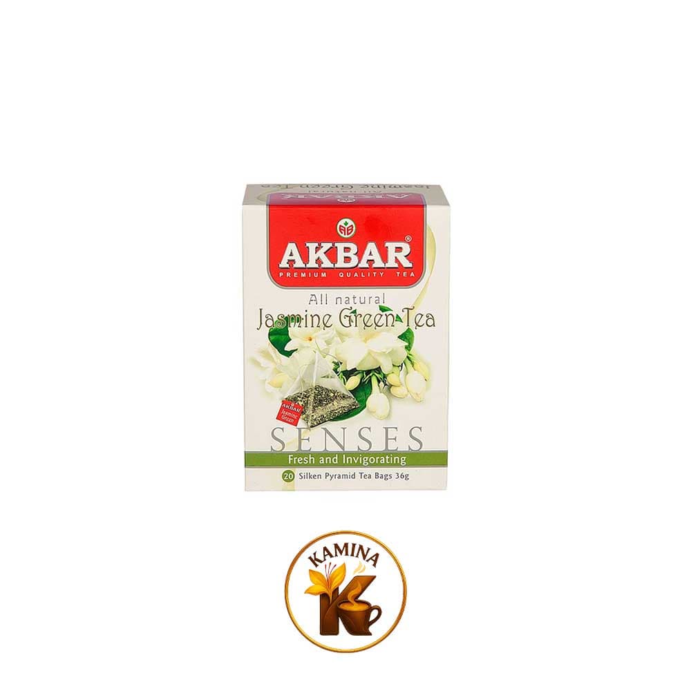 دمنوش چای سبز با عطر‌یاس تی‌بگ حجم 20عددی