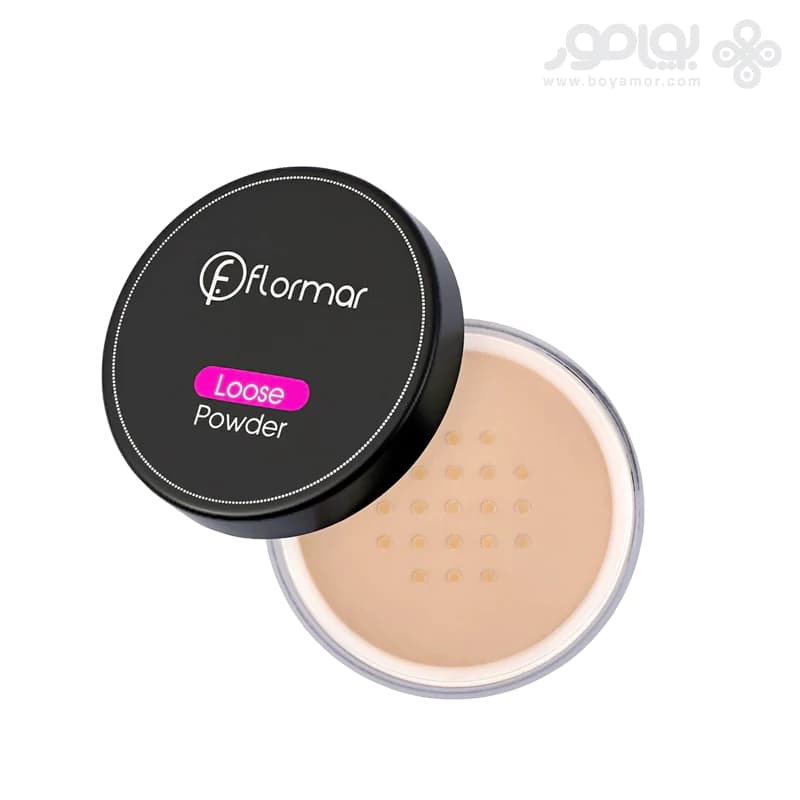 پودر فیکس فلورمار شماره 004 شماره BEIGE SAND وزن 18 گرم