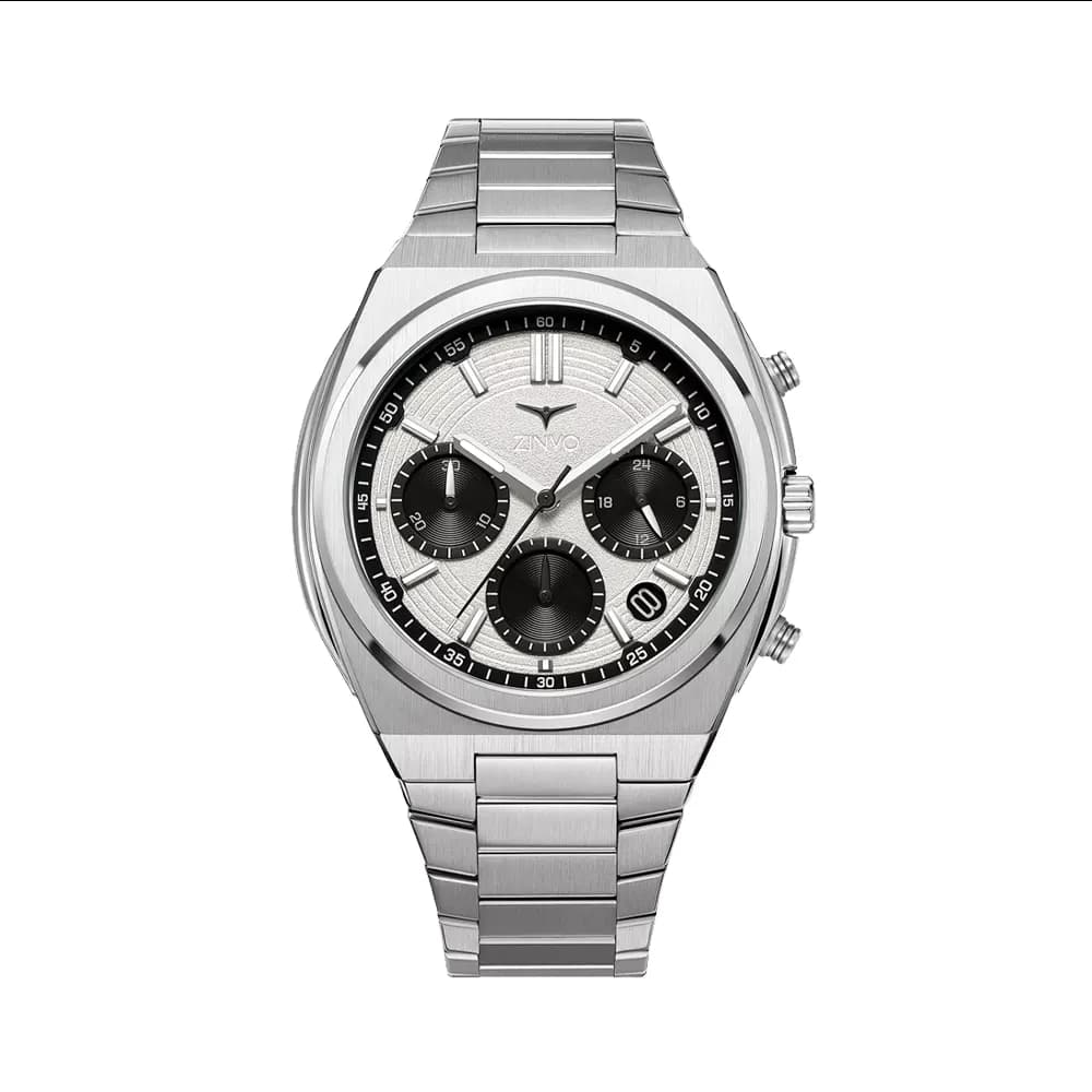 ساعت مردانه زینوو کوارتز مدل ZINVO CHRONO PANDA