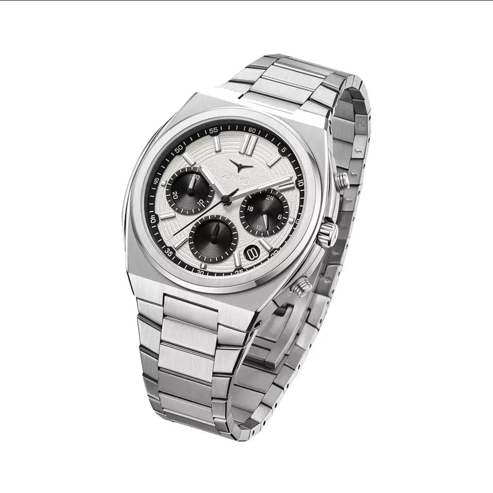 ساعت مردانه زینوو کوارتز مدل ZINVO CHRONO PANDA — تصویر ۳