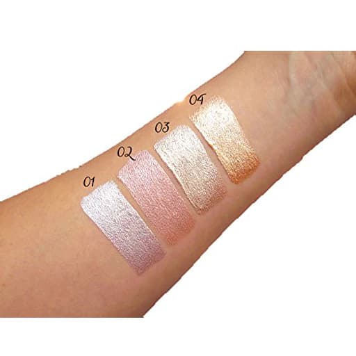 هایلایتر مایع گلدن رز مدل METALS شماره 03 رنگ WARM GOLD حجم 4.5 میل — تصویر ۲