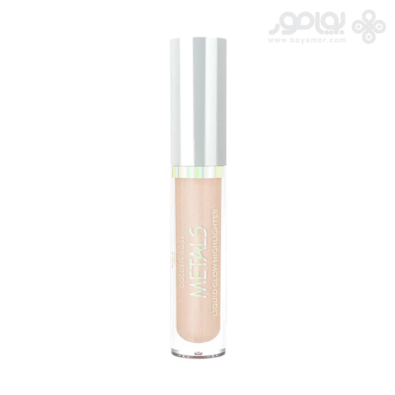 هایلایتر مایع گلدن رز مدل METALS شماره 03 رنگ WARM GOLD حجم 4.5 میل
