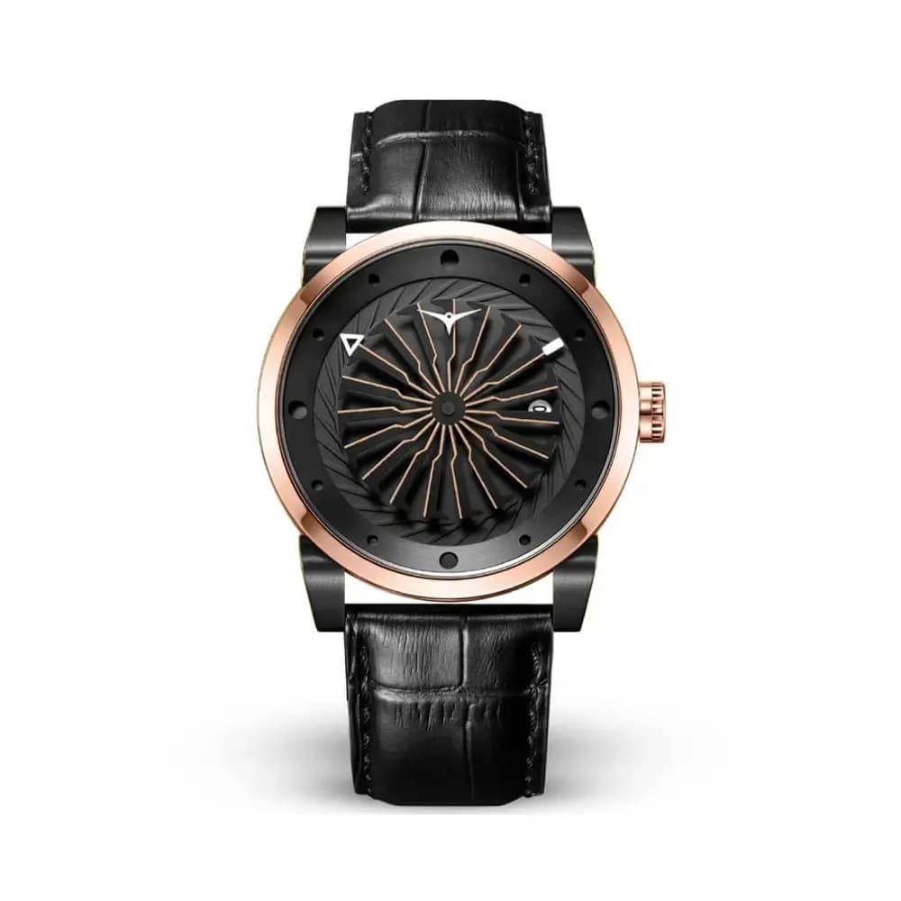 ساعت مردانه آنالوگ زینوو مدل BLADE ZINVO GOLD SPRIT FUSION
