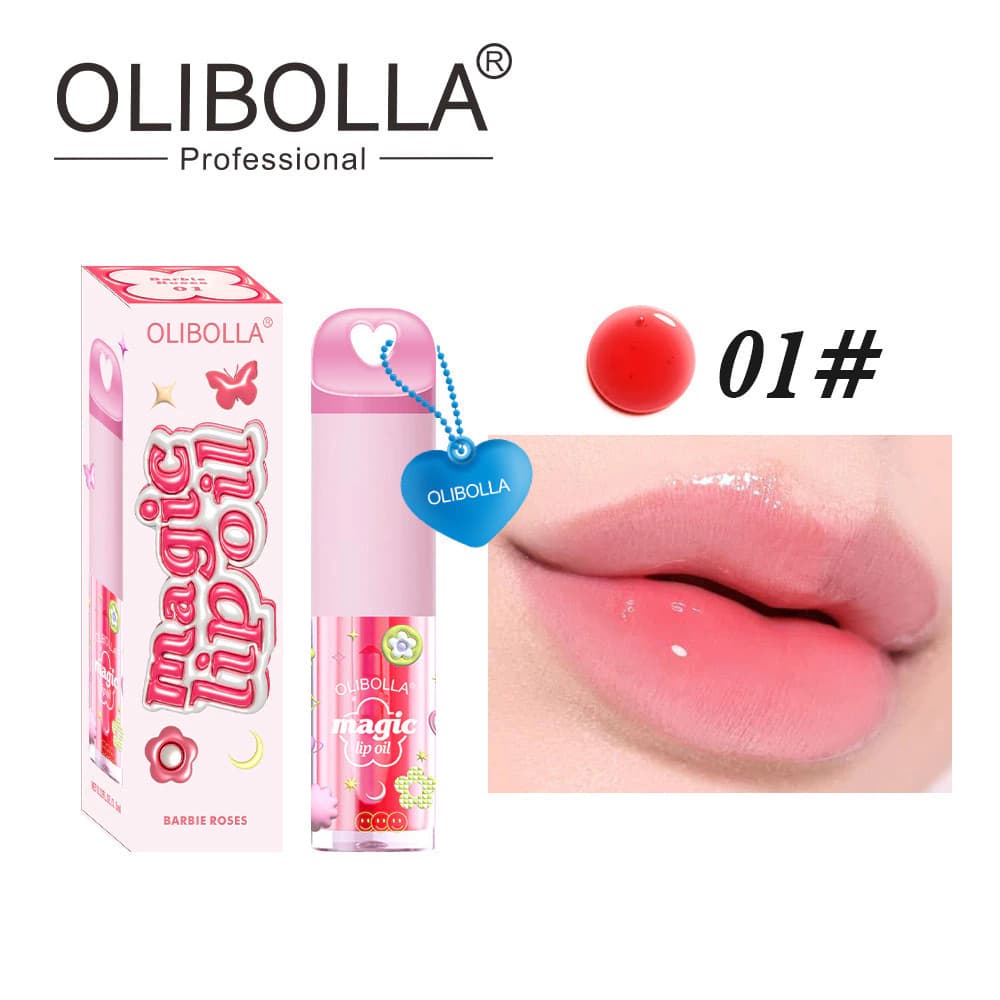لیپ گلاس اولیبولا مدل Magic Lip Oil آویزدار — تصویر ۲