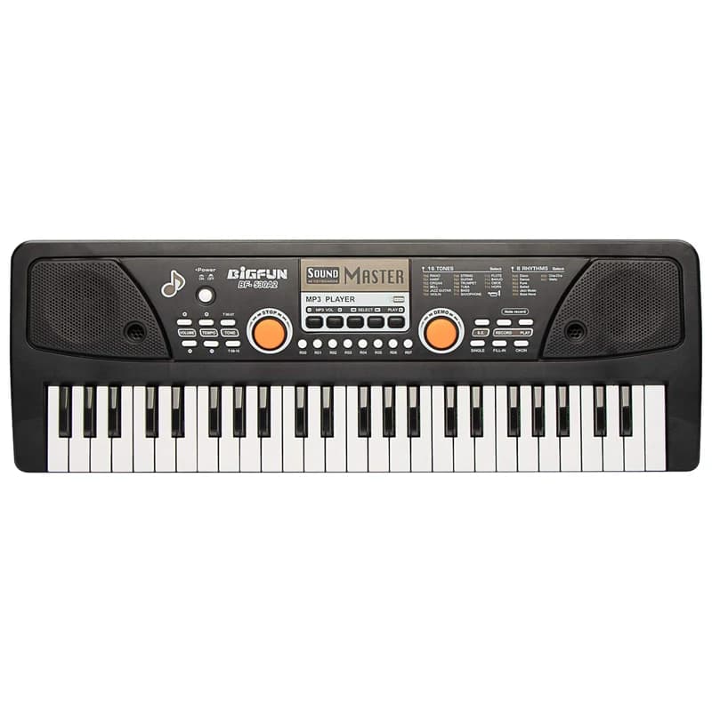 بازی آموزشی ارگ بیگفان مدل الکترونیک کیبورد 49 کلید کد BF-530A2 — تصویر ۳