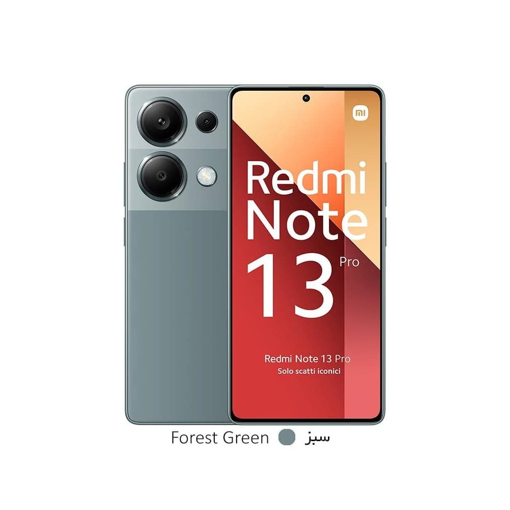 گوشی موبایل شیائومی مدل Redmi note 13pro 4G حافظه 512گیگابایت و رم 12گیگابایت — تصویر ۳