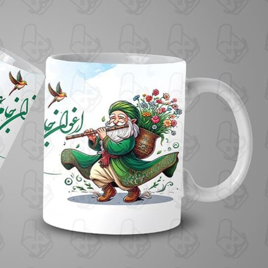 ماگ و لیوان سرامیکی سال نو کد 1088