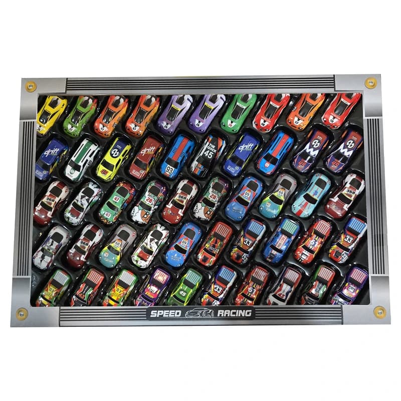 ماشین بازی مدل SPEED RACING ست 50 تکه کد 1-668