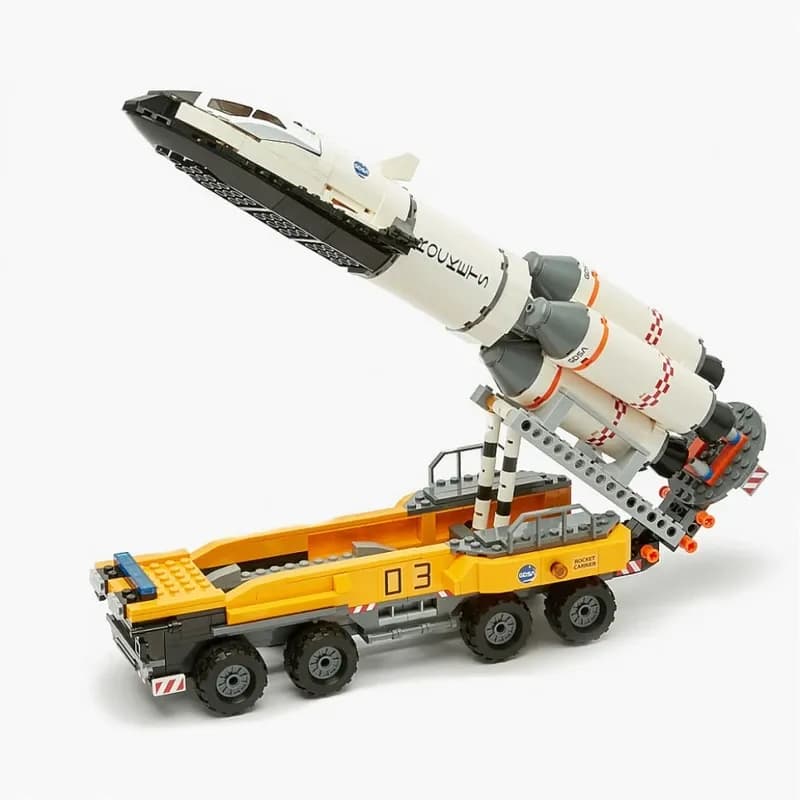 ساختنی گودی سری سیتی مدل Hercules Rocket Loader کد 10803 — تصویر ۲
