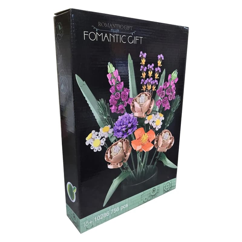 ساختنی مدل Romantic Gift طرح دسته گل کد 10286 — تصویر ۲
