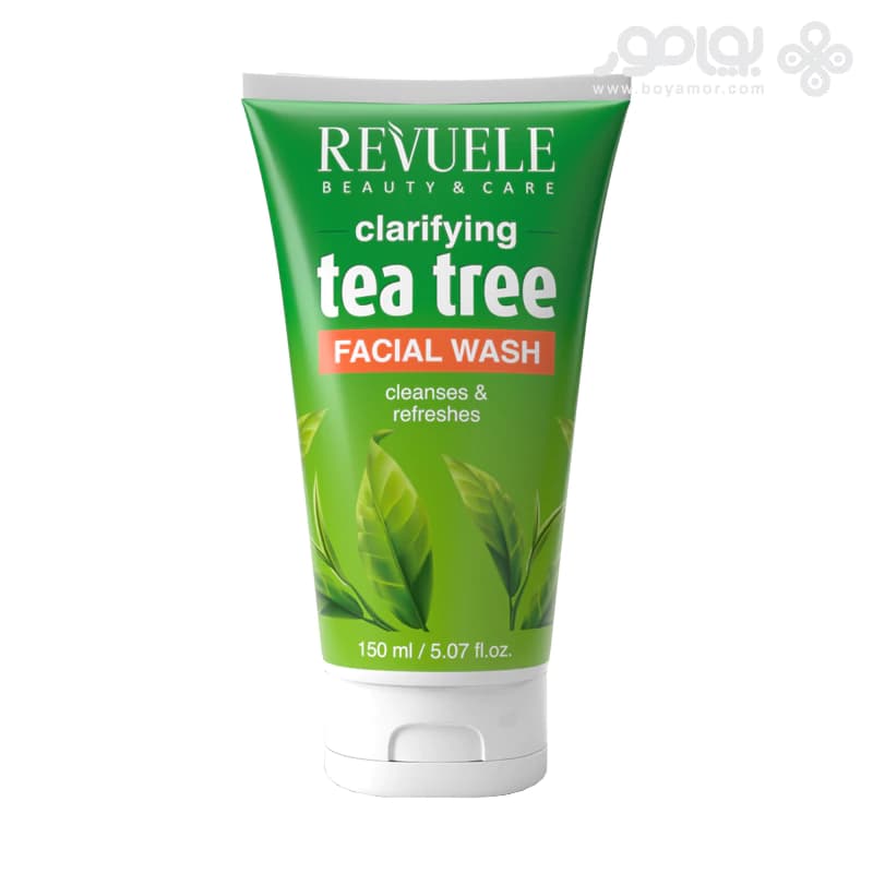 ژل شستشوی روئل مدل TEA TREE مناسب پوست چرب حجم 150 میل