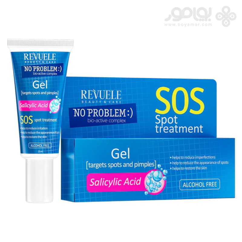 ژل ضد جوش روئل سری NO PROBLEM مدل SOS حجم 25 میل — تصویر ۲