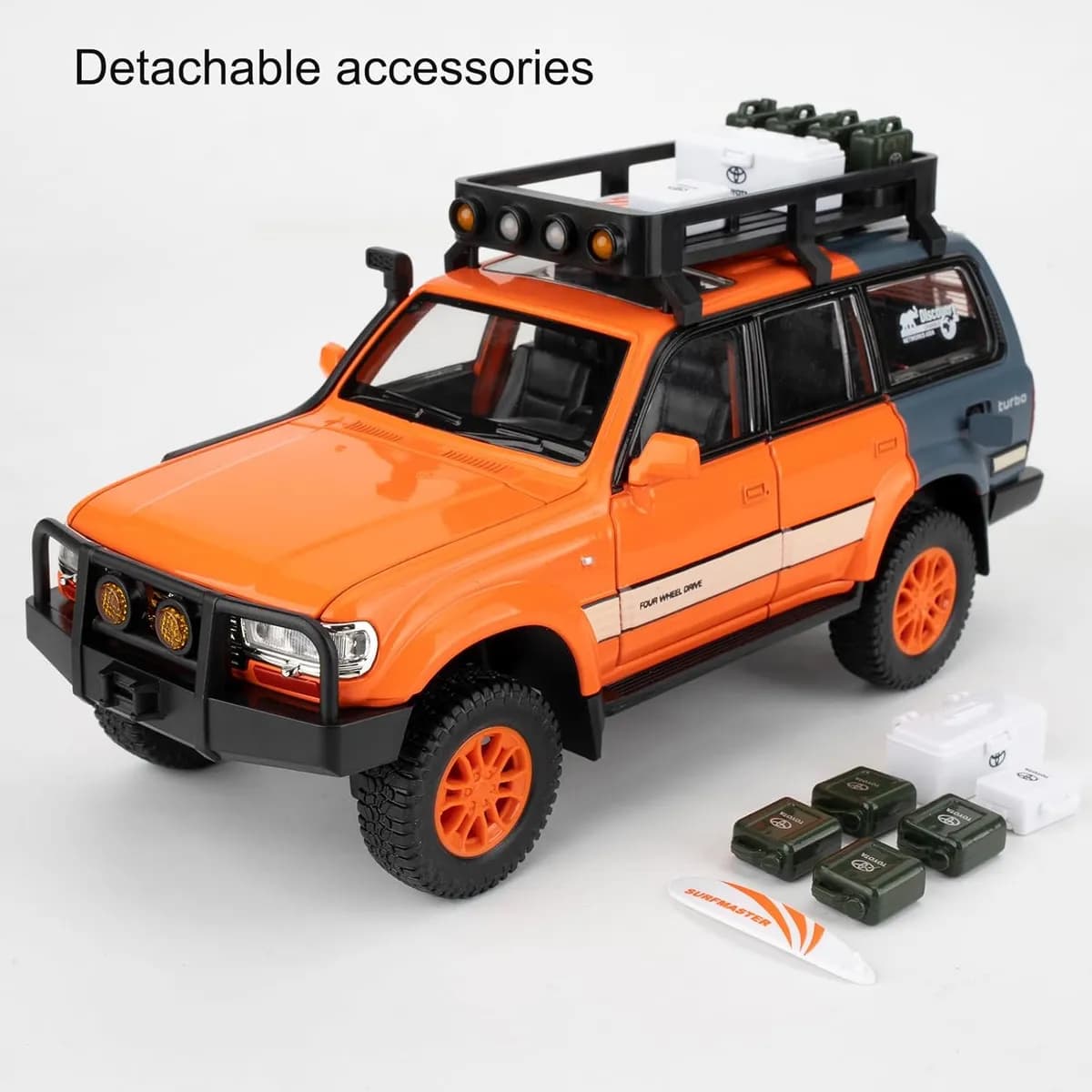 ماشین فلزی چه ژی مدل Toyota Land Cruiser LC80 کد CZ609A — تصویر ۳