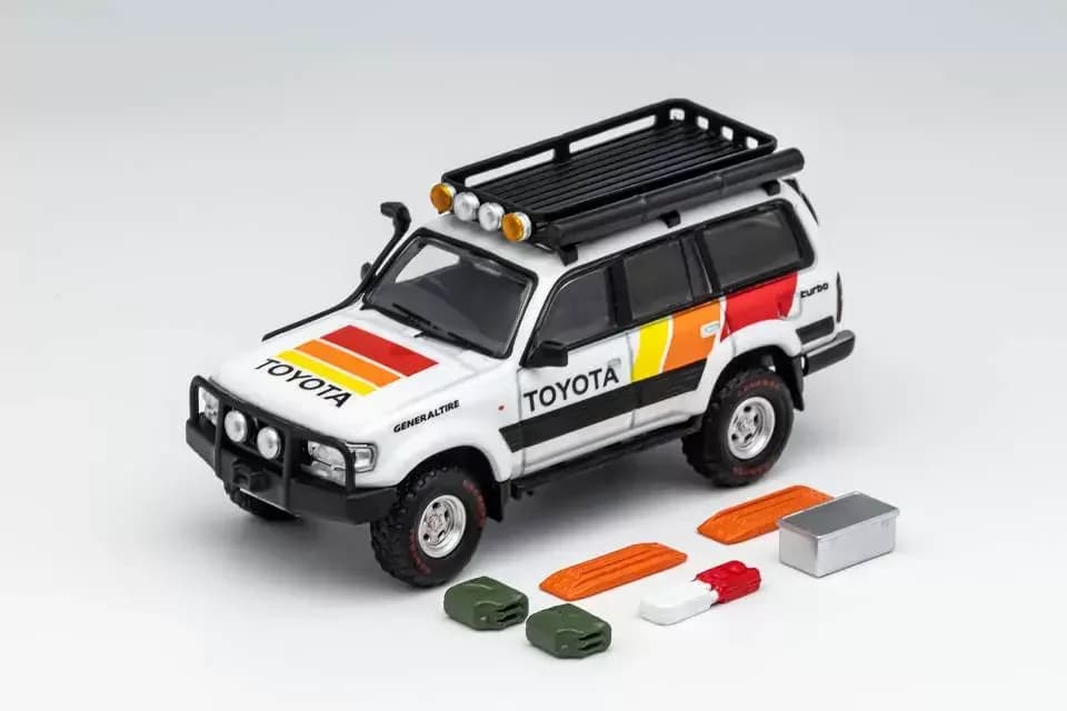 ماشین فلزی چه ژی مدل Toyota Land Cruiser LC80 کد CZ609A — تصویر ۴