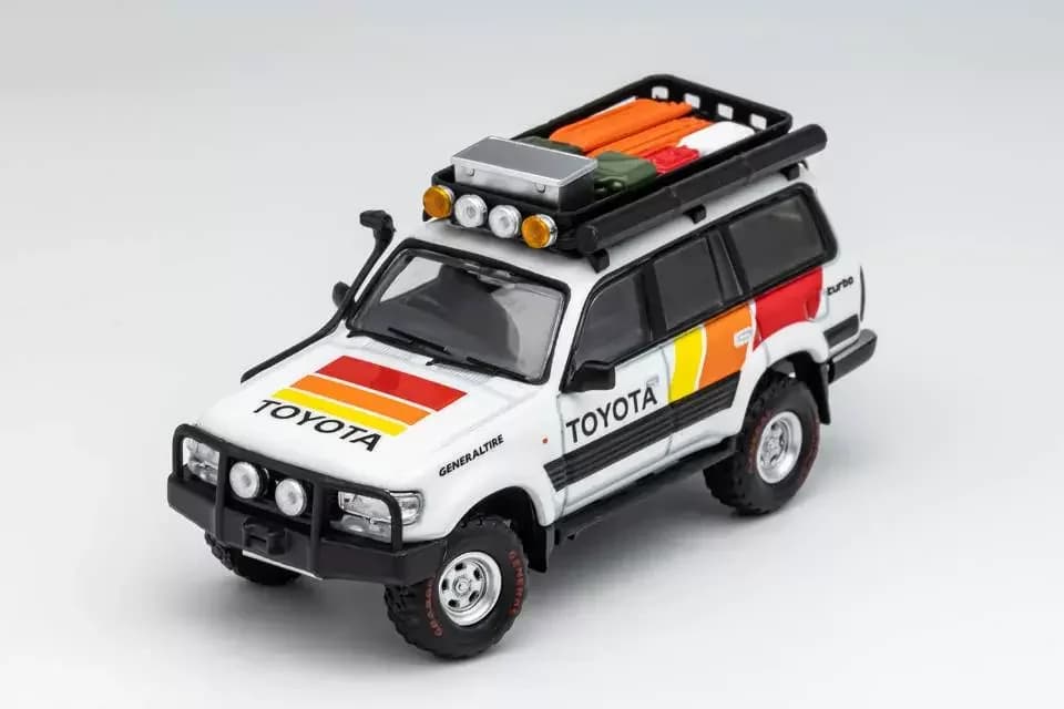 ماشین فلزی چه ژی مدل Toyota Land Cruiser LC80 کد CZ609A — تصویر ۷